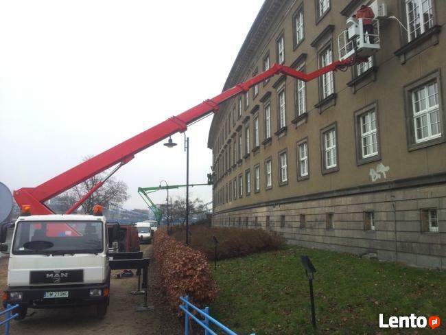 Podnośnik Koszowy 26-20m Wynajem - Wrocław