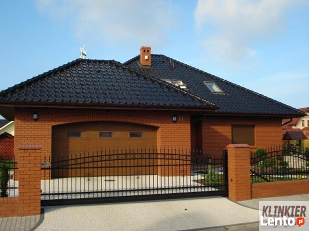 Elewacje z klinkieru , ogrodzenia z klinkieru , podbitki