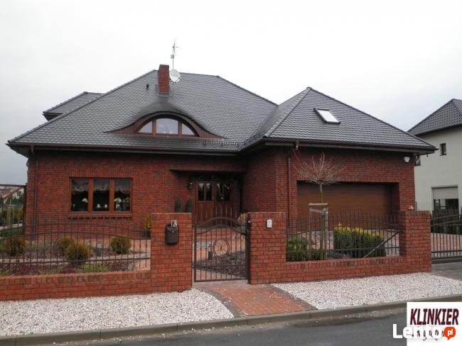 Elewacje z klinkieru , ogrodzenia z klinkieru , podbitki