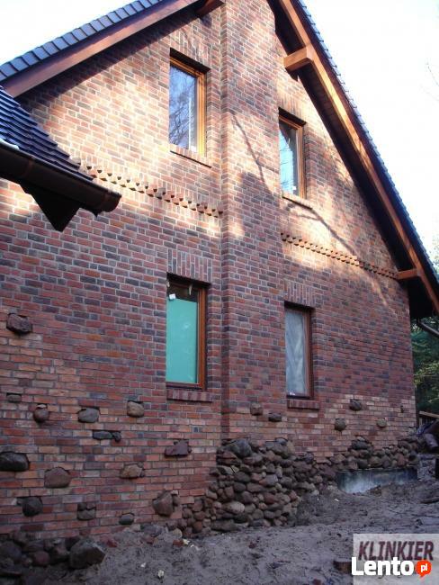 Elewacje z klinkieru , ogrodzenia z klinkieru , podbitki