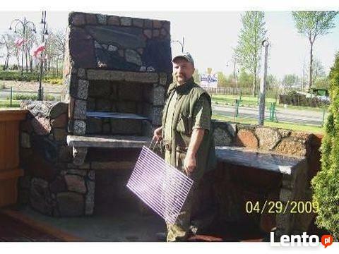 łupanie kamienia kamieniarstwo artystyczne budowlane kominek