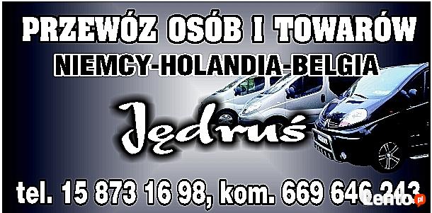 JEDRUŚ BUS Przewóz osób i towarów Polska-Holandia