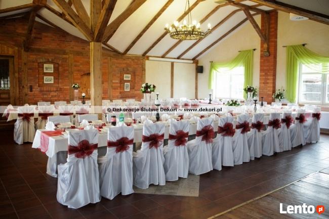 Dekori ~ Dekoracje sali weselnej Gdynia Gdańsk ~ Wystrój sal