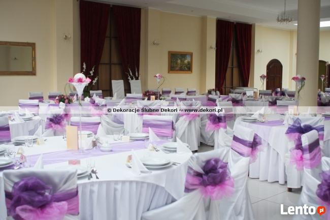 Dekori ~ Dekoracje sali weselnej Gdynia Gdańsk ~ Wystrój sal
