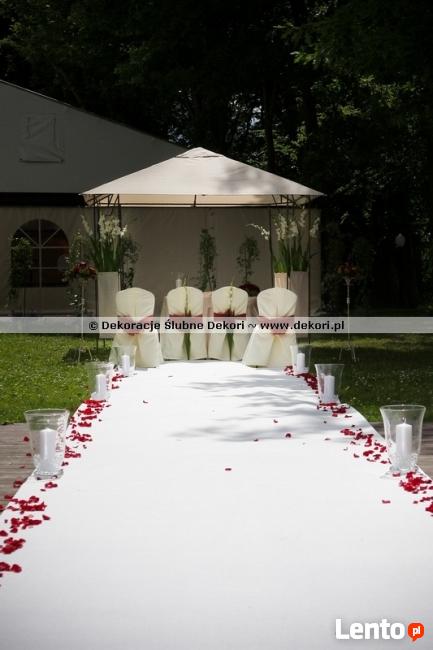 Dekori ~ Dekorowanie ślubów plenerowych na plaży Gdynia ~