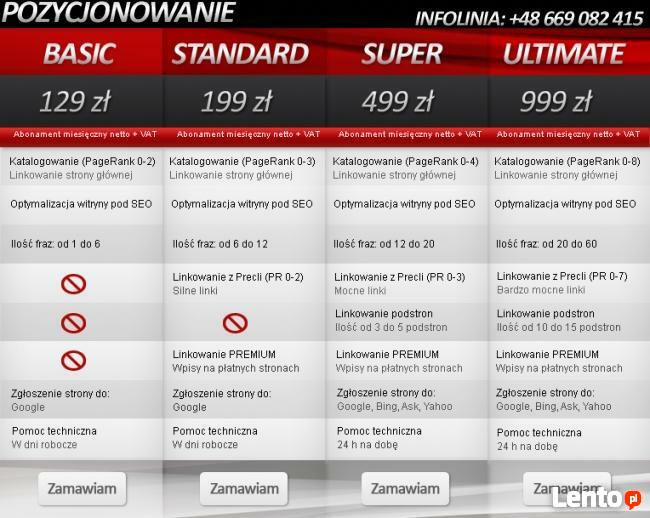 Projektowanie i Pozycjonowanie Stron Internetowych