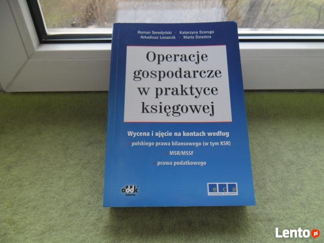 OPERACJE GOSPODARCZE W PRAKTYCE KSIĘGOWEJ