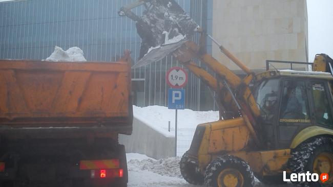 Wywóz śniegu Olsztyn odśnieżanie pługiem