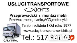 Przeprowadzki Żyrardów-transport Mazowsze od 1977 roku