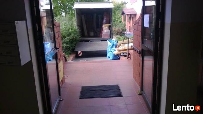 Bagażówka z windą i paleciakiem, przeprowadzki PL UE