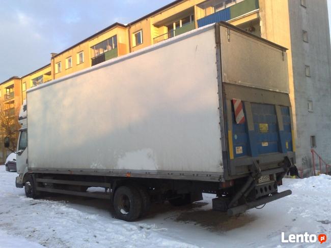 Bagażówka z windą i paleciakiem, przeprowadzki PL UE