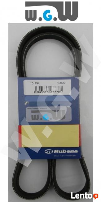 Nowy pasek wielorowkowy RUBENA 5PK 1300