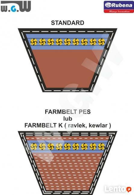 Pasek klinowy HC 8100 Lw FARMBELT K (kewlar) Szerokość 22 m