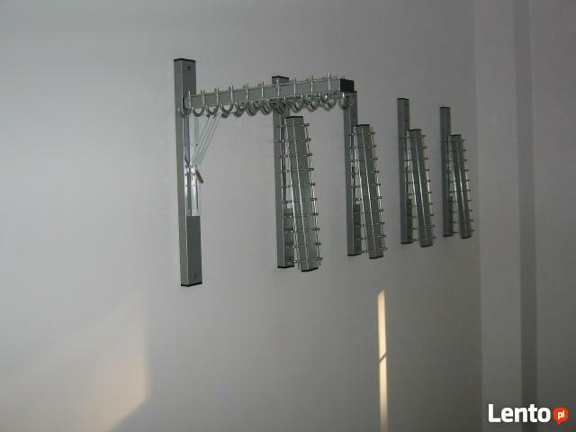 WIESZAK DO SZATNI SKŁADANY MOCOWANY DO ŚCIANY