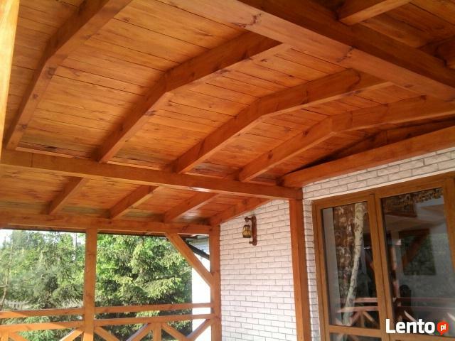 Zabudowa tarasów, pergol, altan