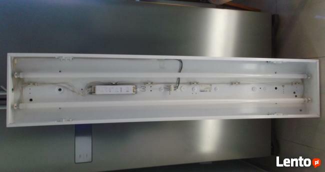 Lampa rastrowa jarzeniowa LUDWIG 1502 DLH Germany 2x58W
