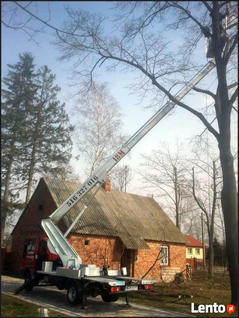 PODNOŚNIK KOSZOWY 18M USŁUGI / WYNAJEM WARSZAWA i OKOLICE