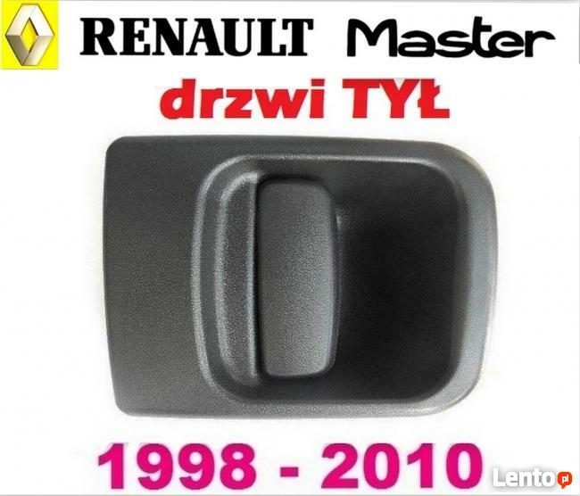 Klamka zewnętrzna tylna drzwi tył RENAULT MASTER 1998-2010