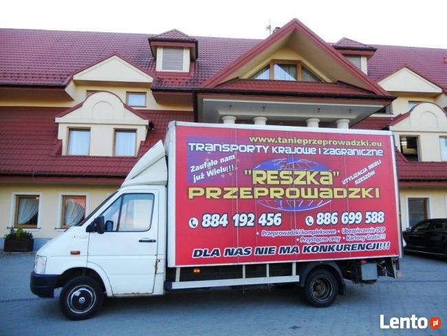 Przewóz Mebli Rzeszów RESZKA Przeprowadzki Tanio!!