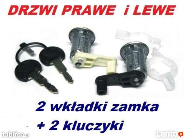 zamek wkładka 2 wkładki zamki drzwi OPEL MOVANO 99-10