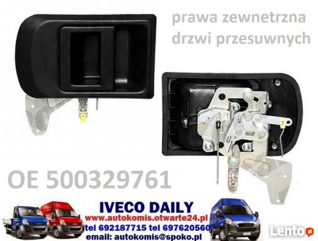 Klamka zewnętrzna boczna drzwi przesuwnych IVECO DAILY 99-