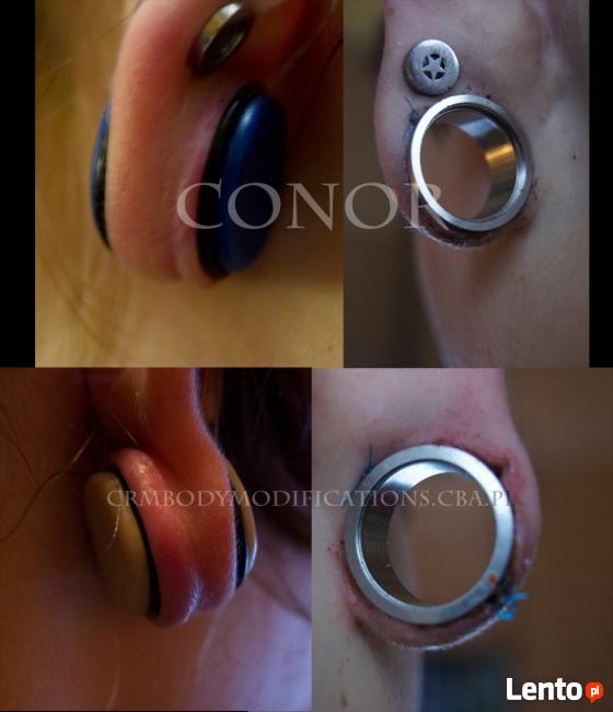 MODYFIKACJE CIAŁA - PIERCING, SKARYFIKACJE, IMPLANTY