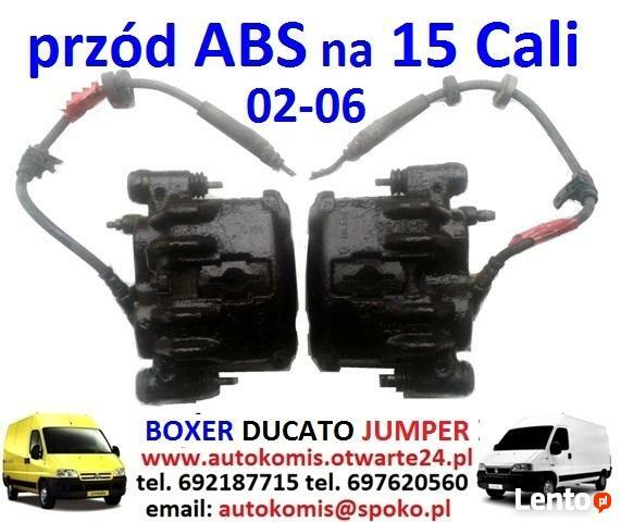 Zacisk hamulcowy przód ABS 15C lewy prawy Fiat Ducato 02-06