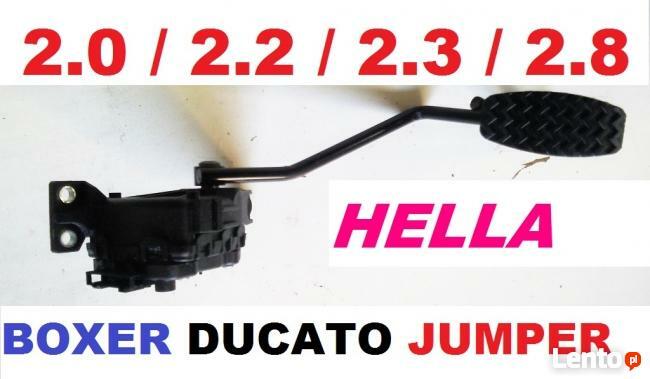 PEDAŁ POTENCJOMETR GAZU PEUGEOT BOXER 2.0 2.2 2.8 HDI 02-06