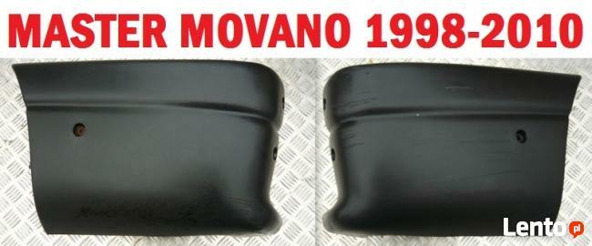 Narożnik róg zderzaka tył prawy lewy Opel Movano 1998-2010