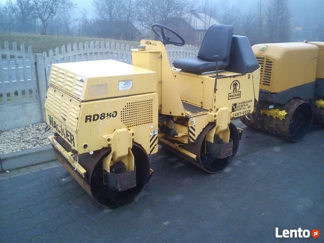 Kompaktowy walec Wacker RD880V