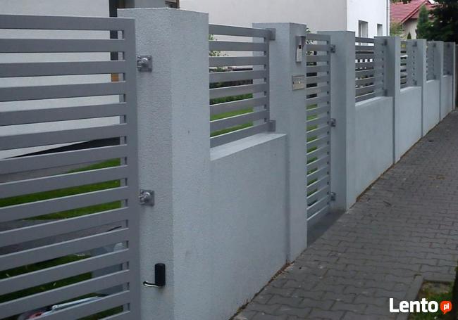 NOWOCZESNE OGRODZENIE PŁOT BRAMA FURTKA POLHAK