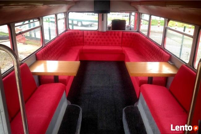 Imprezowy autobus piętrowy! Urodziny, kawalerskie, Panieński