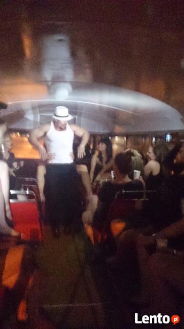 Imprezowy autobus piętrowy! Urodziny, kawalerskie, Panieński