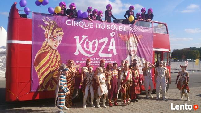 Piętrowy autobus CABRIO na wynajem!! Cała POLSKA!