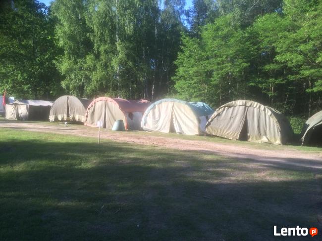 Wypożyczalnia namiotów wojskowych NS-64 harcerskich materac
