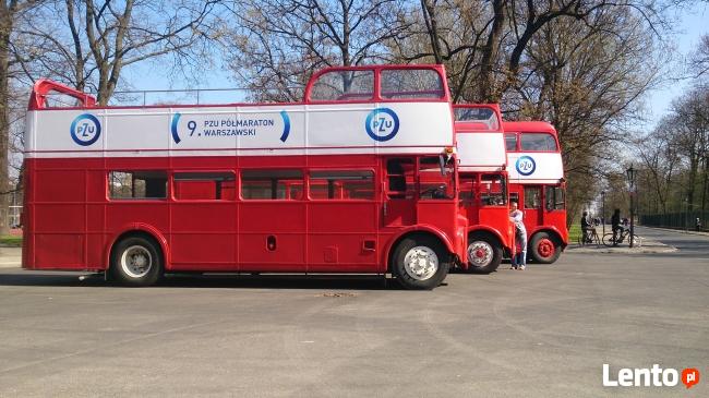 Piętrowy autobus CABRIO na wynajem!! Cała POLSKA!