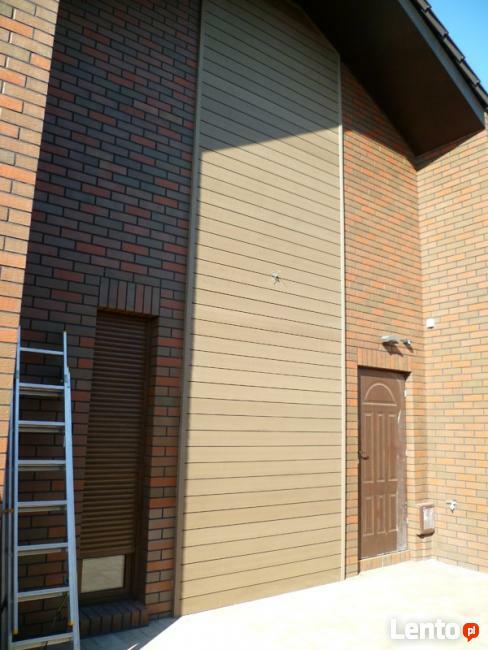 elewacja z kompozytu drewna