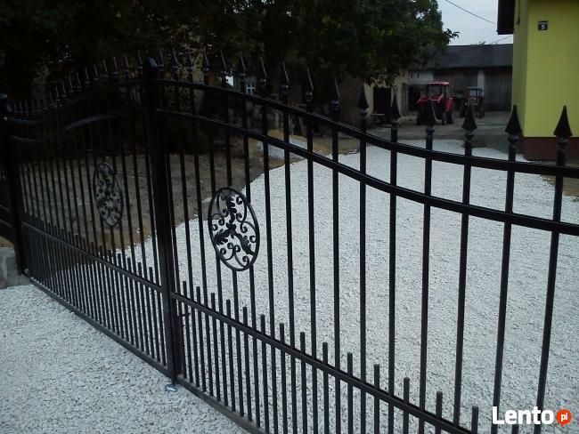 brama wjazdowa ogrodzenie brama dwuskrzydłowa