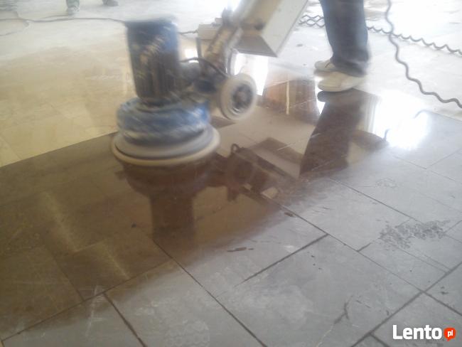 Szlifowanie krystalizacja polerowanie marmuru granitu betonu