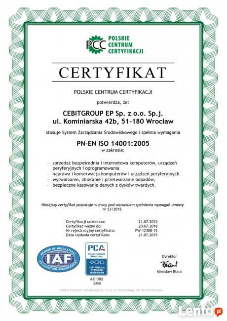 Sprzedamy markowe laptopy DELL Lenovo HP