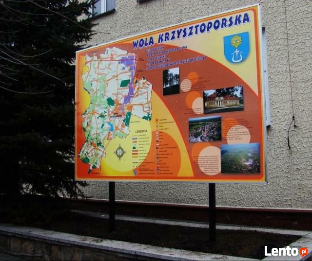 Tablice reklamowe, banery