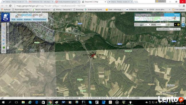 Działka 3243; 3244 w Bochotnica 37ar