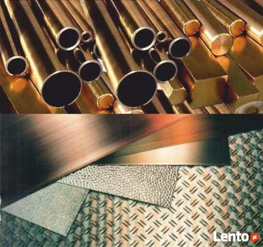 stal nierdzewna, aluminium metale kolorowe