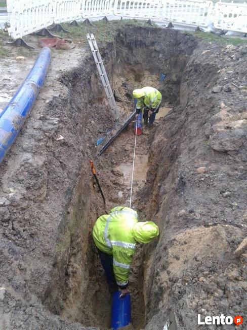 Usługi Roboty Prace Ziemne Koparka Koparki Koparko siemonia