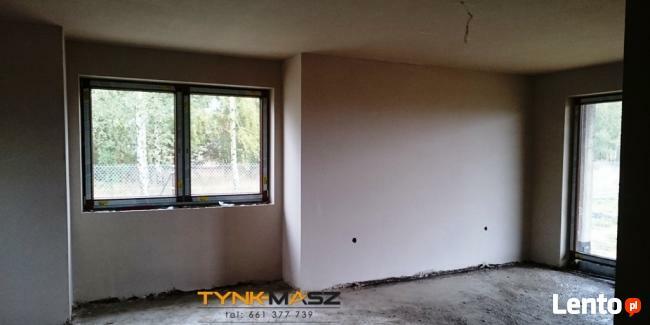 TYNKI MASZYNOWE gipsowe cementowo-wapienne POZNAŃ