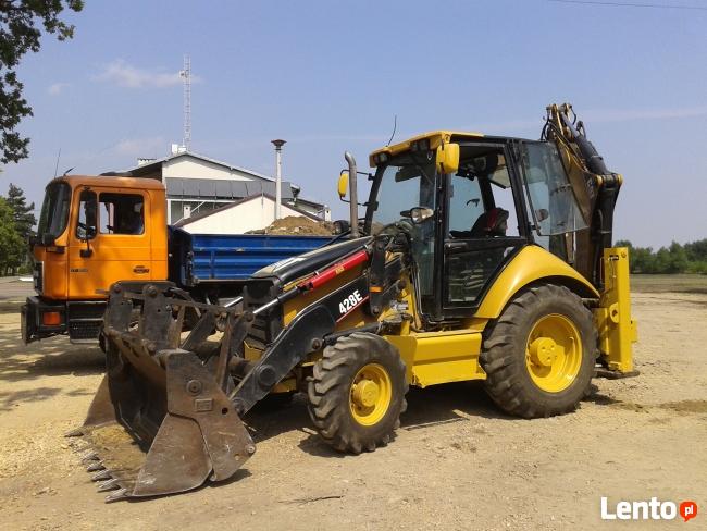 Usługi Roboty Prace Ziemne Koparka Koparki Koparko siemonia