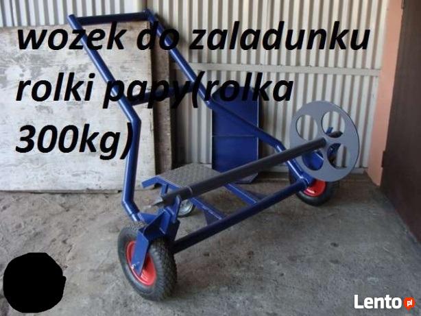 Samobieżna maszyna do rozkładania papy termozgrzewalnej na m