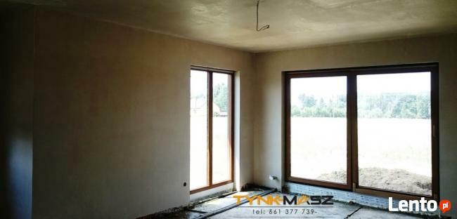 TYNKI MASZYNOWE gipsowe cementowo-wapienne POZNAŃ