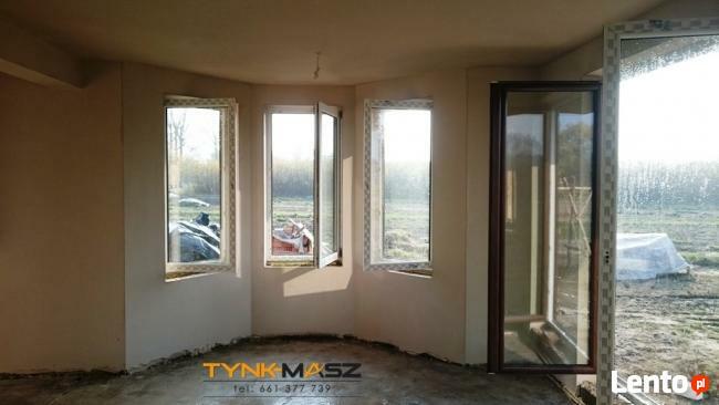 TYNKI MASZYNOWE gipsowe cementowo-wapienne POZNAŃ