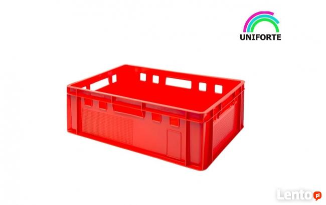 Skrzynki pojemniki plastikowe magazynowe na warzywa owoce